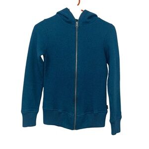 Kuhl Teal Merino Wool 100% Full Zip Up‎ Jacket Size S